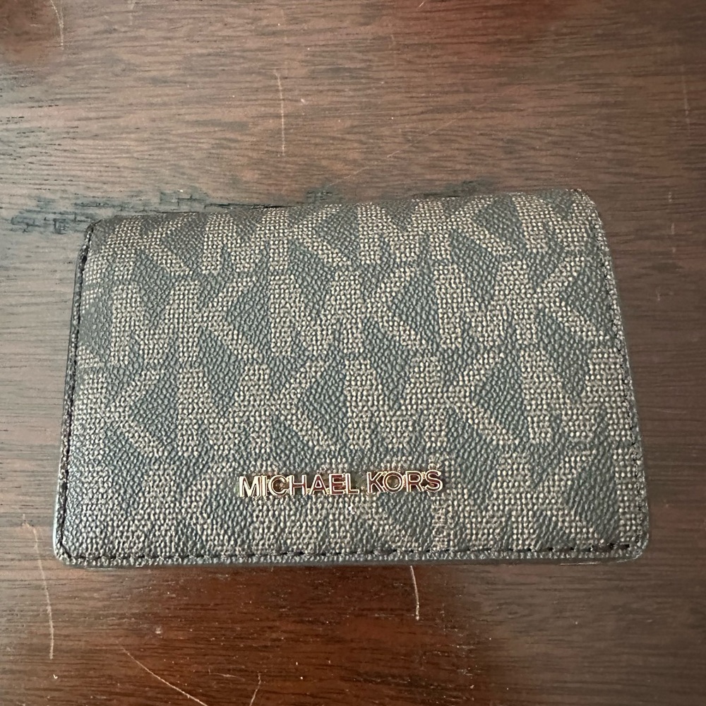 Michael Kors Brown Leather Wallet